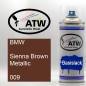 Preview: BMW, Sienna Brown Metallic, 009: 400ml Sprühdose, von ATW Autoteile West.